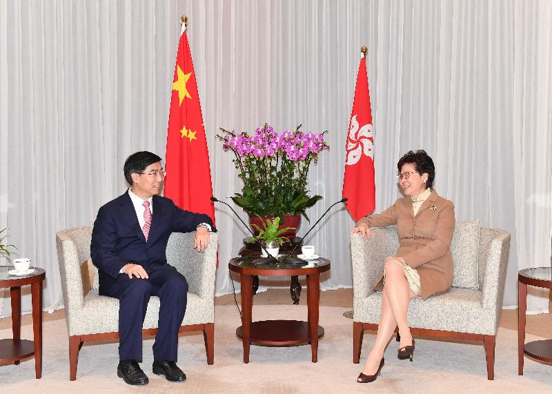 CE meets Secretary of CPC Zhaoqing Municipal Committee