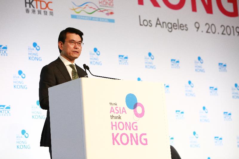 SCED promotes Hong Kong's strengths in business and tourism in US