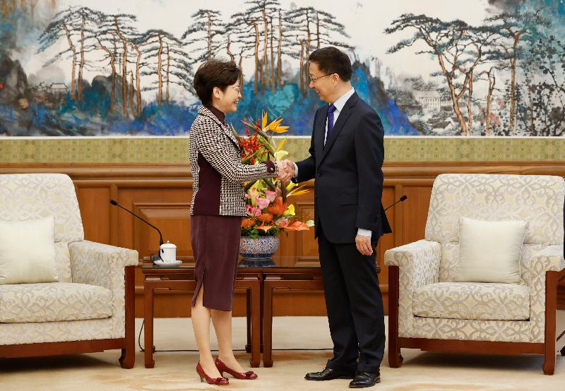 行政长官在北京获国务院副总理接见