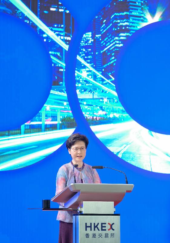 CE attends HKEX 21st Listing Anniversary Celebrations