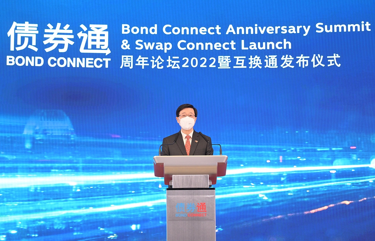 CE attends Bond Connect Anniversary Summit & Swap Connect Launch