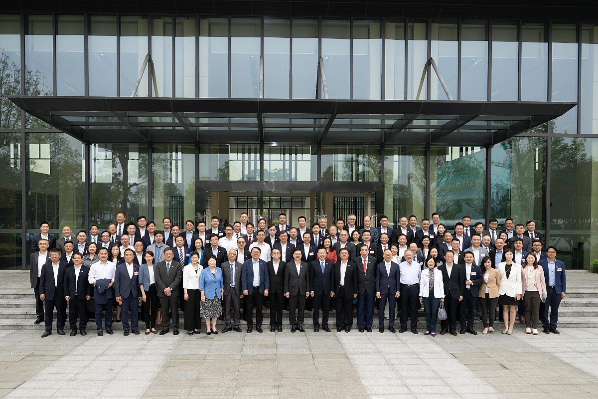 Government and LegCo delegation led by CE concludes duty visit in Guangdong-Hong Kong-Macao Greater Bay Area