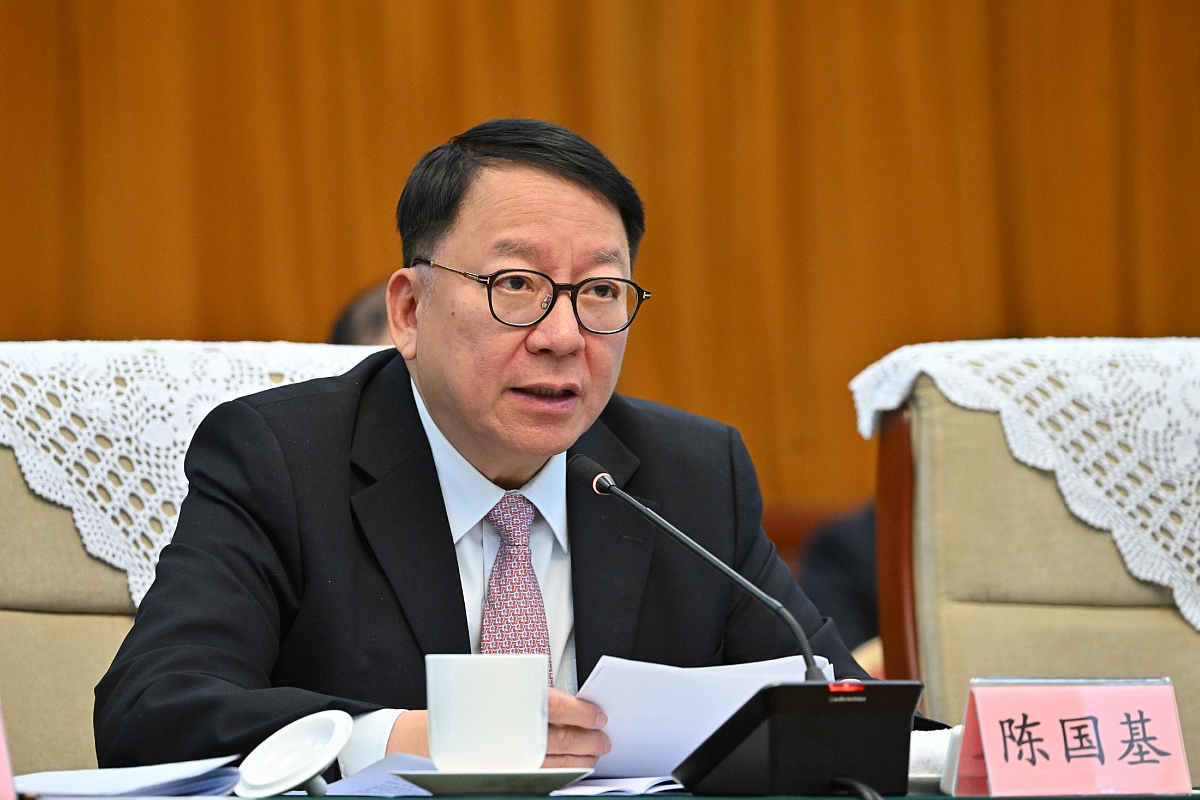 政务司司长在北京出席推进粤港澳大湾区人才交流合作座谈会